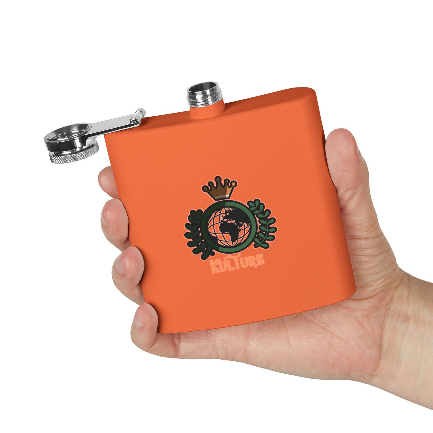 KULTURE Stainless Steel Flask - 6oz (Personalizable)