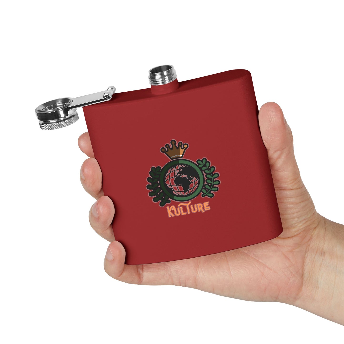 KULTURE Stainless Steel Flask - 6oz (Personalizable)