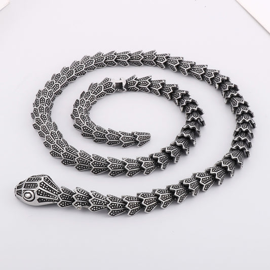 Scaled Snake Necklace