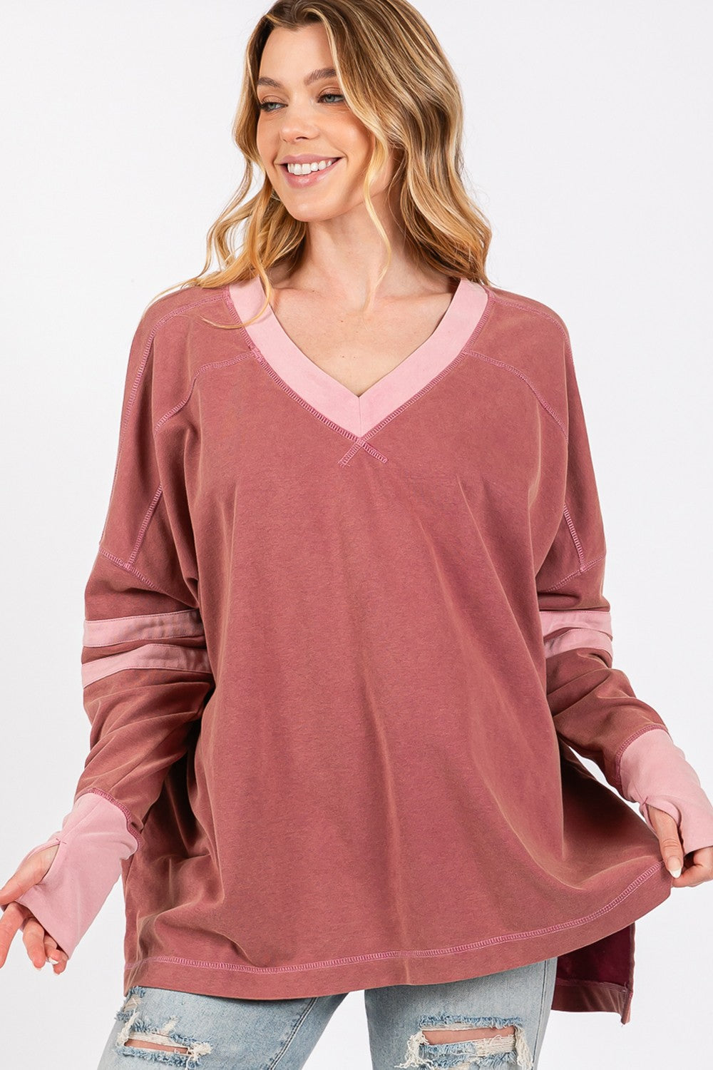 Mineral Wash Oversized T-Shirt