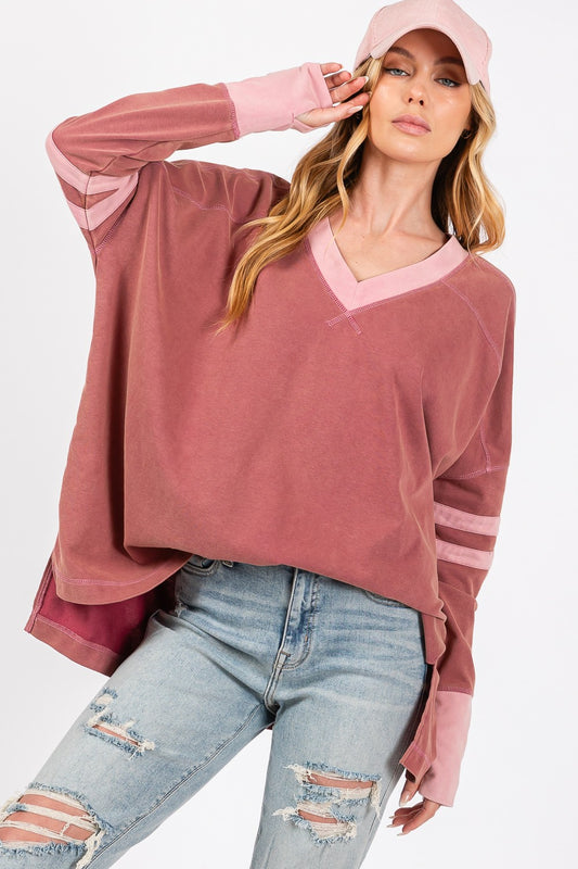 Mineral Wash Oversized T-Shirt