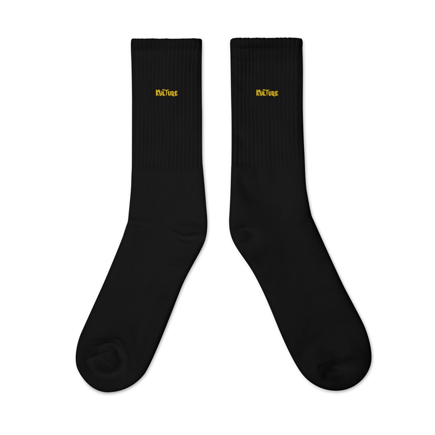 Embroidered Kulture Socks