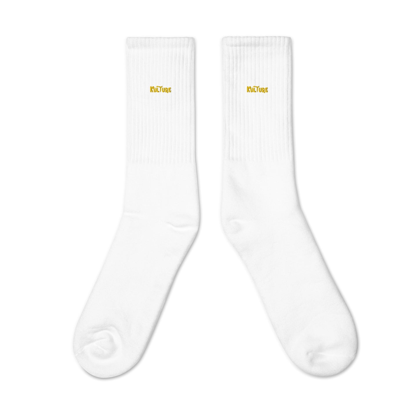 Embroidered Kulture Socks